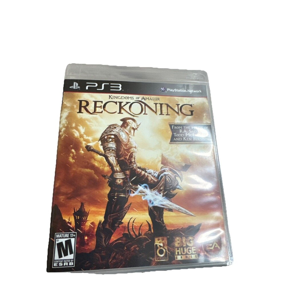 Kingdoms of Amalur Reckoning PS3 PlayStation 3 - Complete CIB